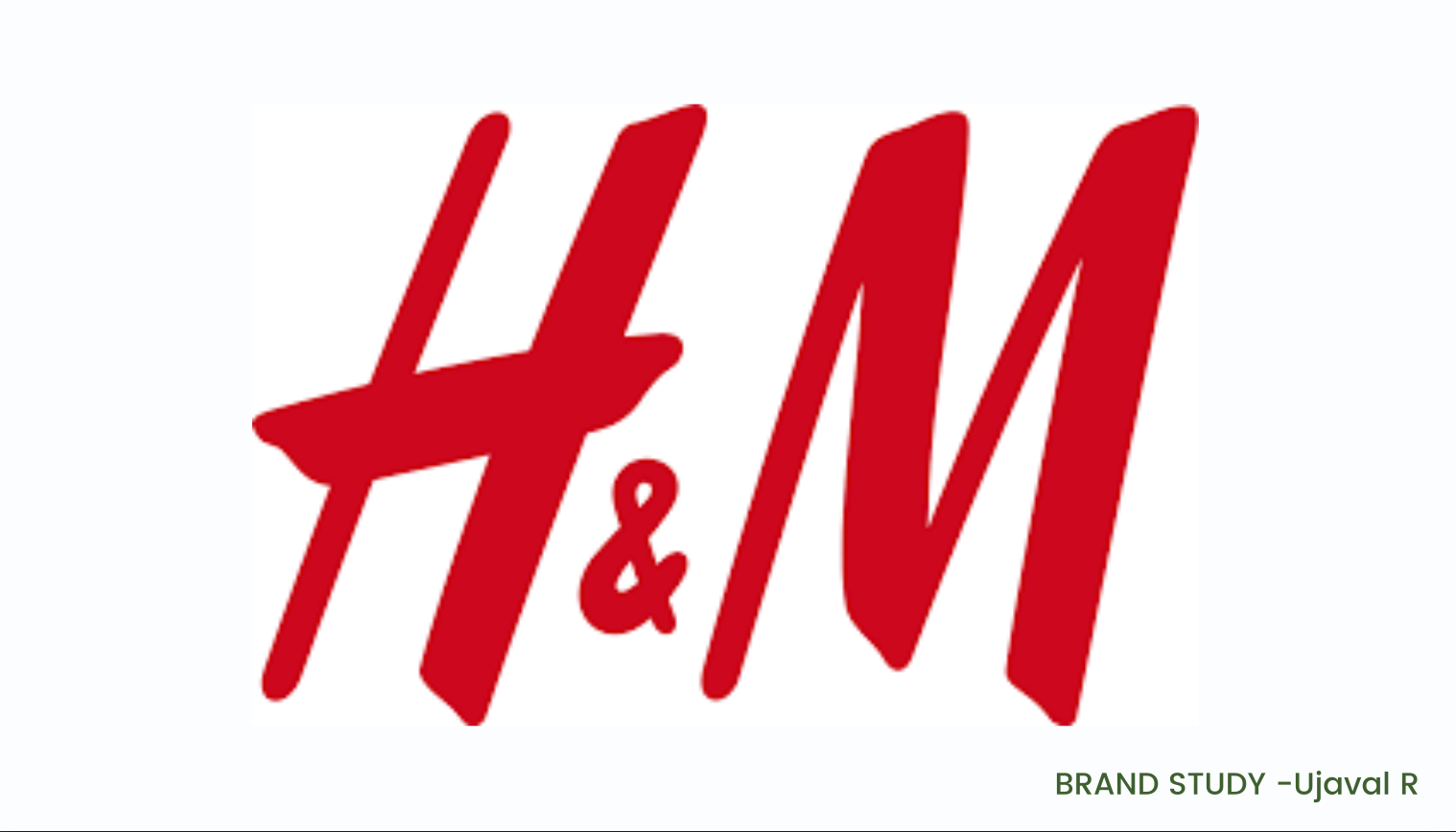 H&M- BRAND STUDY Image